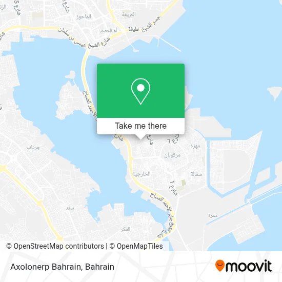 Axolonerp Bahrain map