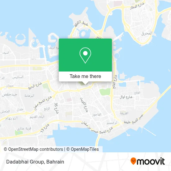 Dadabhai Group map