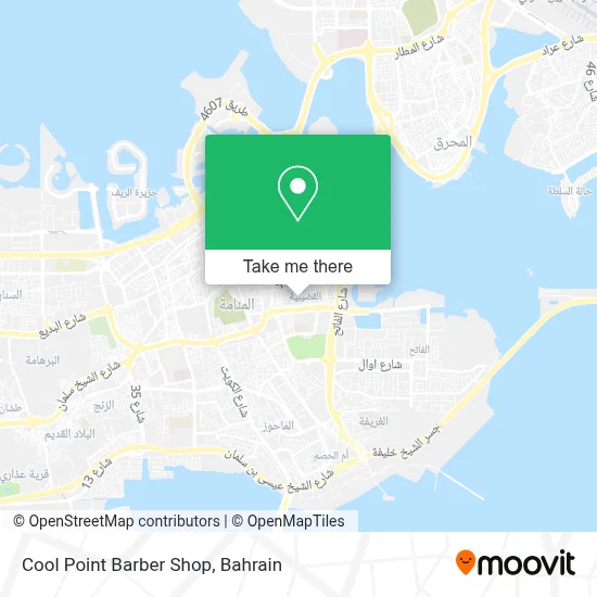 Cool Point Barber Shop map