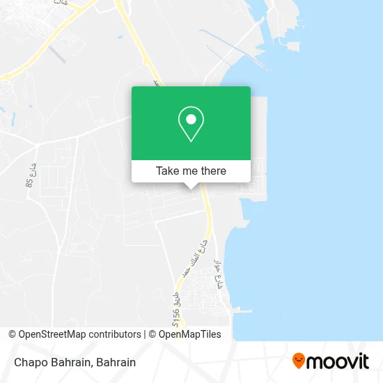 Chapo Bahrain map