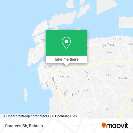 Qaratees.Bh map