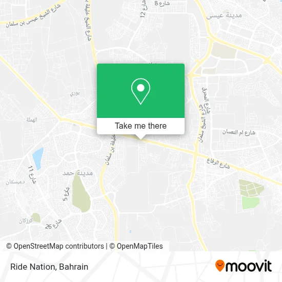 Ride Nation map