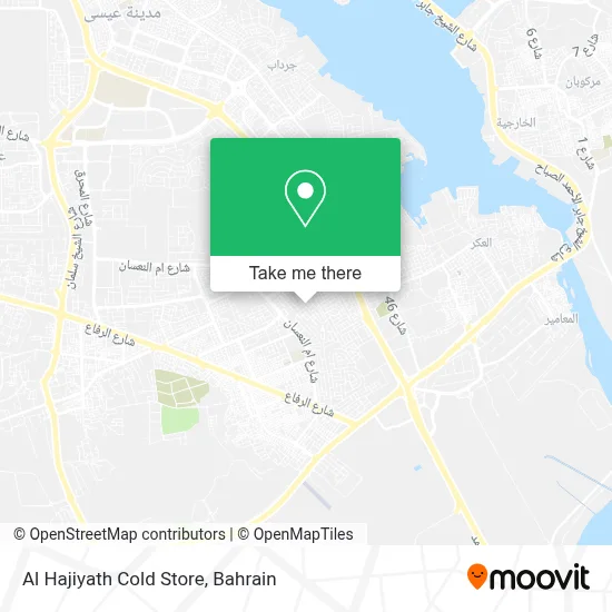 Al Hajiyath Cold Store map