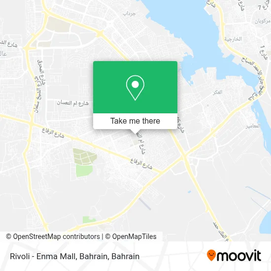 Rivoli - Enma Mall, Bahrain map