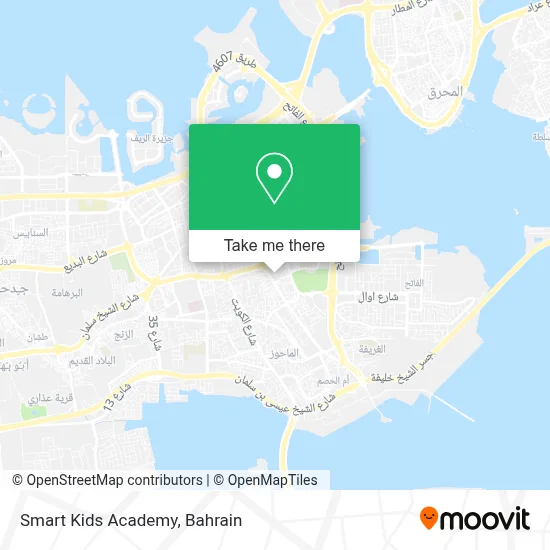 Smart Kids Academy map