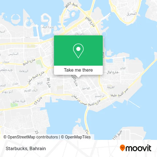 Starbucks map