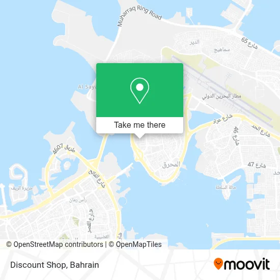 Discount Shop map