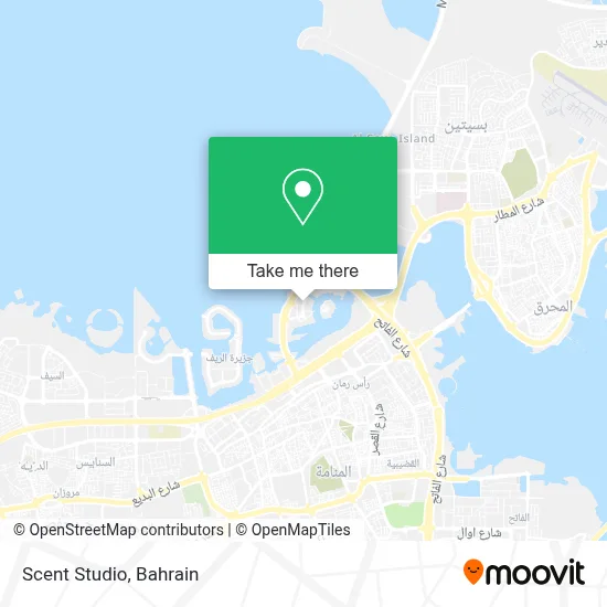 Scent Studio map