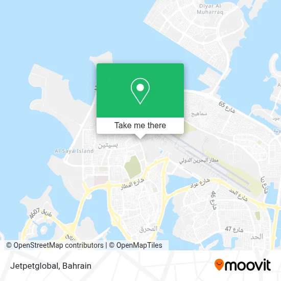 Jetpetglobal map