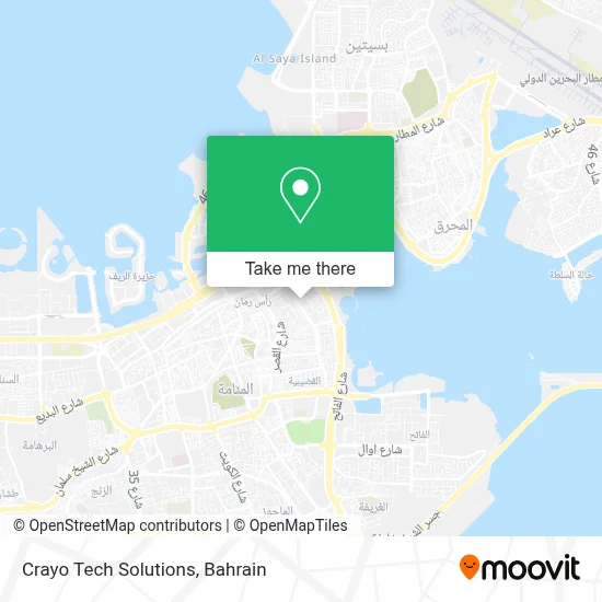 Crayo Tech Solutions map