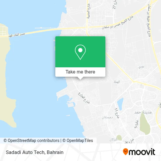 Sadadi Auto Tech map