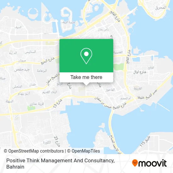 Positive Think Management And Consultancy map