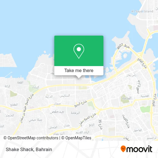 Shake Shack map
