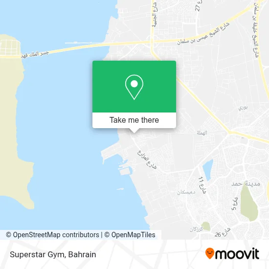 Superstar Gym map