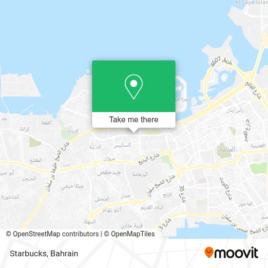Starbucks map
