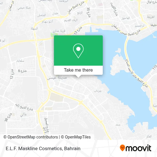 E.L.F. Maskline Cosmetics map