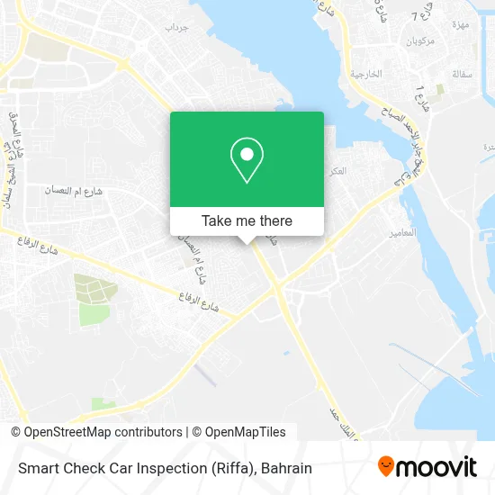 Smart Check Car Inspection (Riffa) map