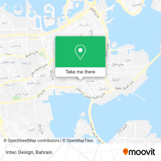 Intec Design map
