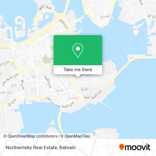 Northernsky Real Estate map