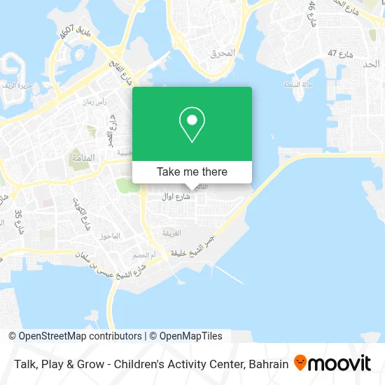 Talk, Play & Grow - Children's Activity Center map