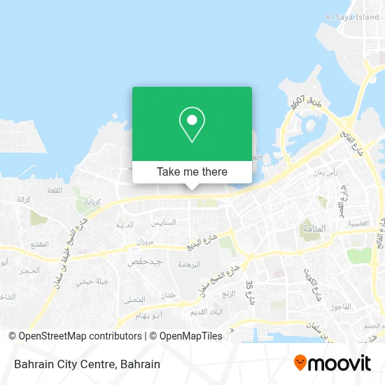 Bahrain City Centre map