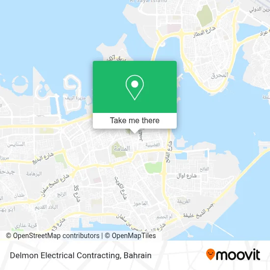Delmon Electrical Contracting map
