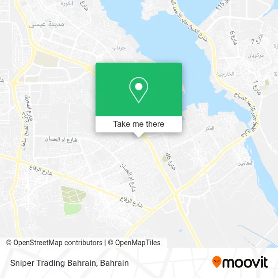 Sniper Trading Bahrain map