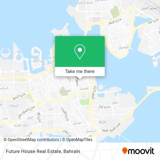 Future House Real Estate map