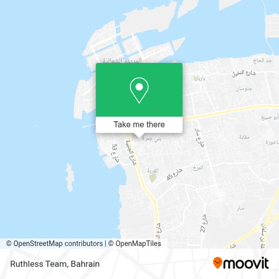 Ruthless Team map