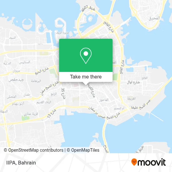 IIPA map