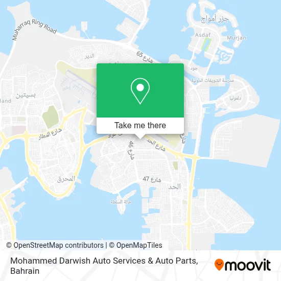 Mohammed Darwish Auto Services & Auto Parts map