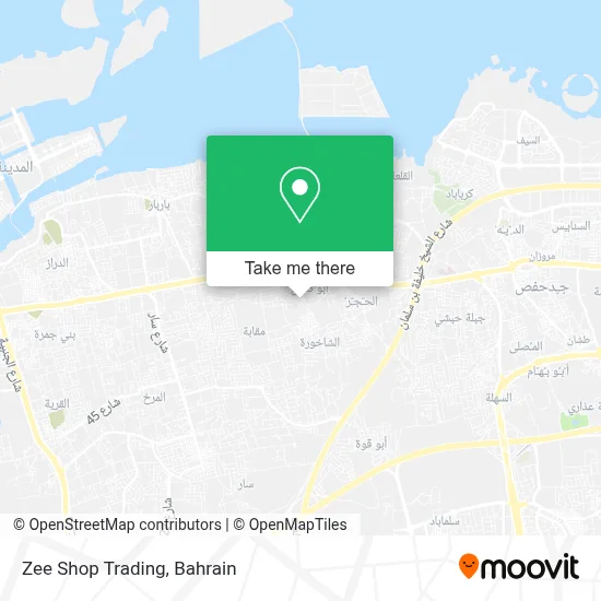 Zee Shop Trading map