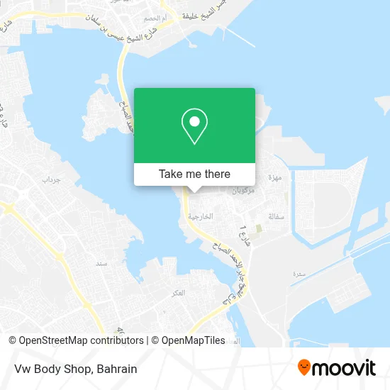 Vw Body Shop map
