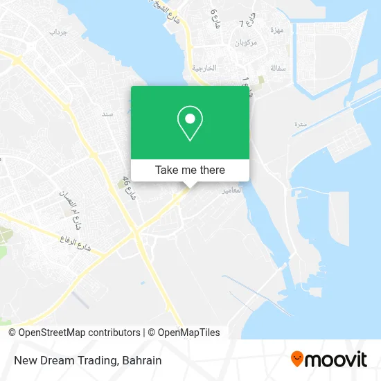 New Dream Trading map