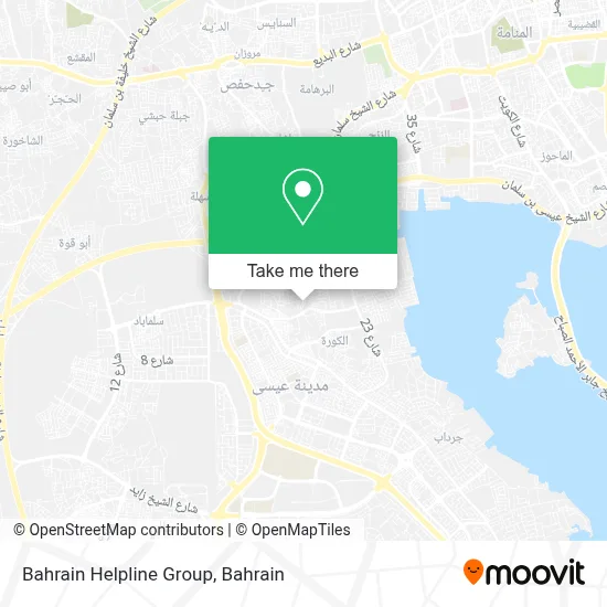 Bahrain Helpline Group map