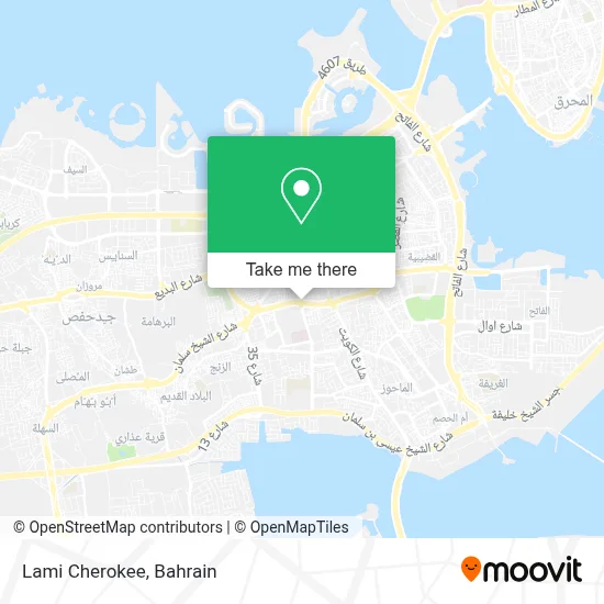 Lami Cherokee map