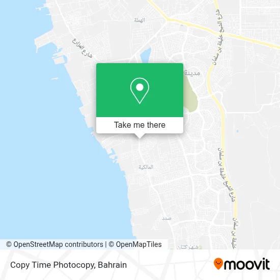 Copy Time Photocopy map