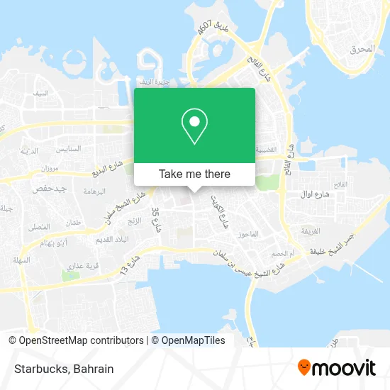 Starbucks map