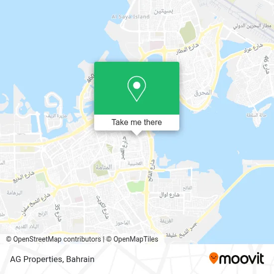 AG Properties map