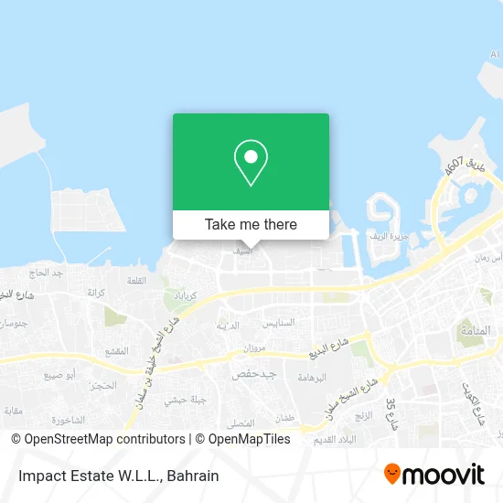 Impact Estate W.L.L. map