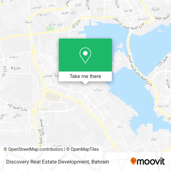 Discovery Real Estate Development map