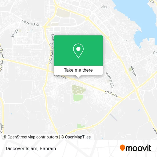 Discover Islam map