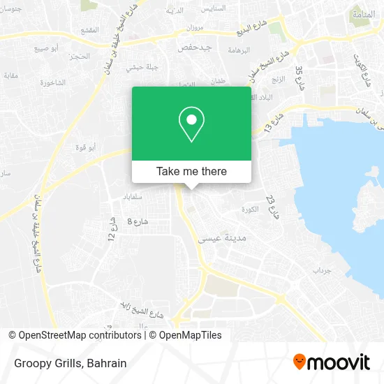 Groopy Grills map