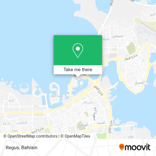 Regus map