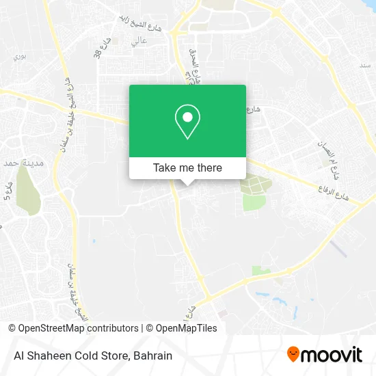 Al Shaheen Cold Store map