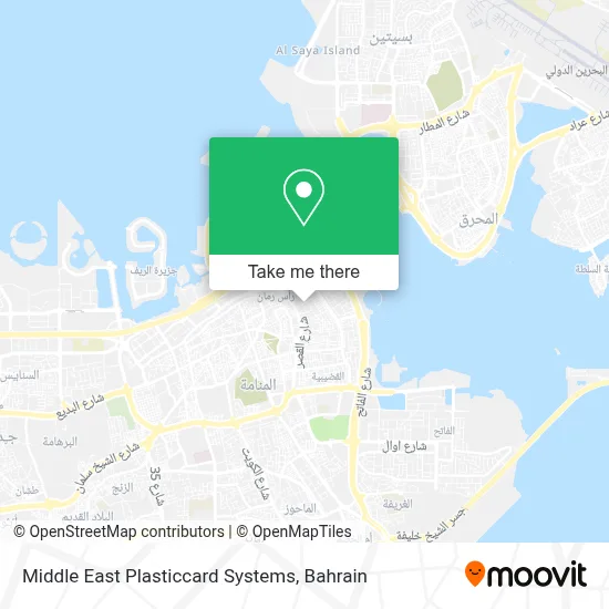 Middle East Plasticcard Systems map