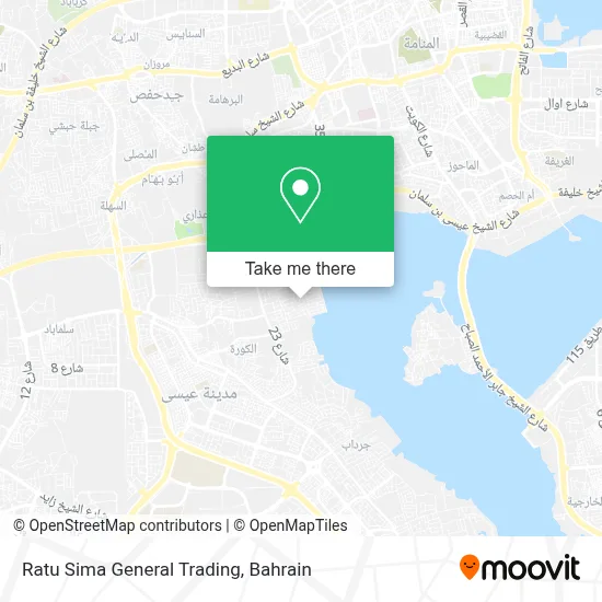 Ratu Sima General Trading map
