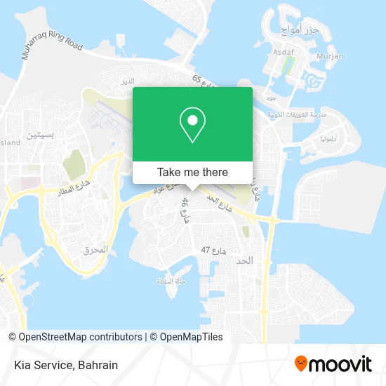 Kia Service map