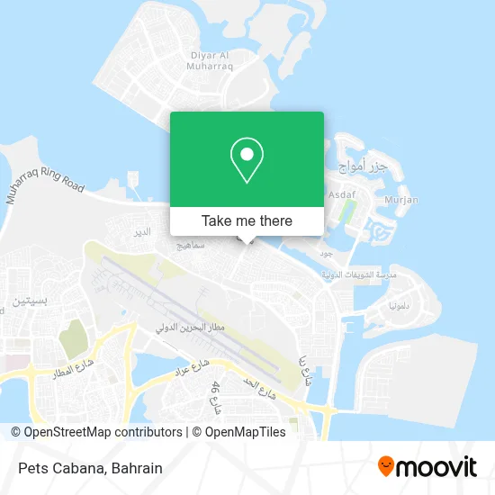 Pets Cabana map