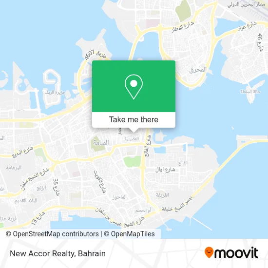 New Accor Realty map